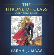 Omslag van The Throne of Glass Coloring Book