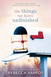 Omslag van The Things We Leave Unfinished