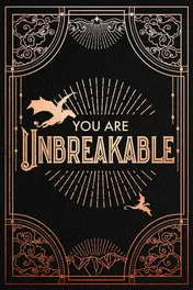 Omslag van Official Iron Flame Journal: You Are Unbreakable Edition with Lined Pages