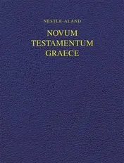 Omslag van Novum Testamentum Graece (NA28) Nestle-Aland (Wide Margin)