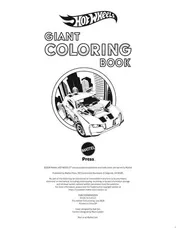 Omslag van Hot Wheels: Giant Coloring Book