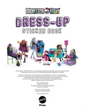 Omslag van Monster High: Dress-Up Sticker Book