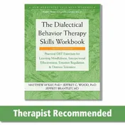 Omslag van The Dialectical Behavior Therapy Skills Workbook Practical DBT Exercises for Learning Mindfulness, Interpersonal Effectiveness, Emotion Regulation, and Distress Tolerance