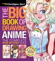 Omslag van The Big Book of Drawing Anime The Complete Step-By-Step Guide - How to Draw Anime and Manga Characters for Kids, Teens, and Adults