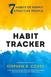 Omslag van The 7 Habits of Highly Effective People: Habit Tracker