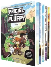 Omslag van The Minecraft-Inspired Misadventures of Frigiel & Fluffy