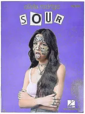 Omslag van Olivia Rodrigo - Sour: Easy Piano Songbook