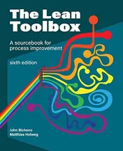 Omslag van The Lean Toolbox Sixth Edition A Sourcebook for Process Improvement