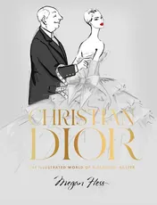 Omslag van Christian Dior The Illustrated World of a Fashion Master