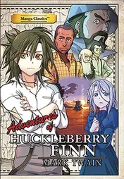 Omslag van Adventures of Huckleberry Finn