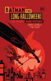Omslag van Batman The Long Halloween Deluxe Edition The Sequel: Dark Victory