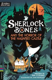 Omslag van Sherlock Bones and the Horror of the Haunted Castle A Puzzle Quest