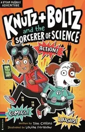Omslag van Knutz and Boltz and the Sorcerer of Science A STEAM Puzzle Adventure