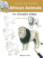 Omslag van How to Draw African Animals in simple steps