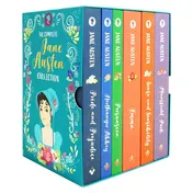 Omslag van The Complete Jane Austen Collection - 6 Book Box Set (Sense and Sensibility, Pride and Prejudice, Mansfield Park, Emma, Northanger Abbey and Persuasion)