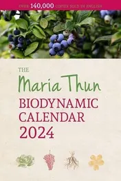 Omslag van The Maria Thun Biodynamic Calendar 2024