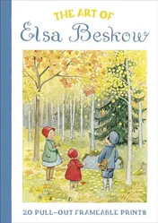 Omslag van The Art of Elsa Beskow: 20 Pull-Out Frameable Prints Vintage Scandinavian Wall Prints
