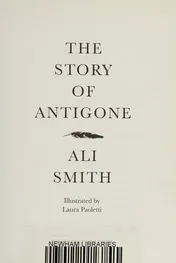 Omslag van The Story of Antigone