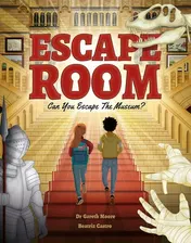 Omslag van Escape Room - Can You Escape the Museum? Can You Solve the Puzzles and Break Out?
