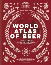 Omslag van World Atlas of Beer The Essential Guide to the Beers of the World