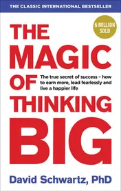 Omslag van The Magic of Thinking Big