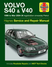 Omslag van HM Volvo S40 and V40 1996 - 2004