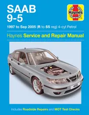 Omslag van HM Saab 9-5 1997-2005