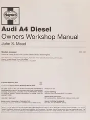 Omslag van Audi A4 Diesel 2008-2015