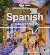 Omslag van Lonely Planet Spanish Phrasebook and CD