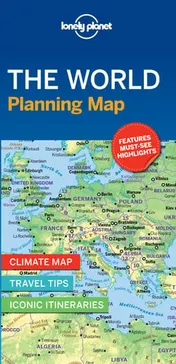 Omslag van Lonely Planet The World Planning Map 1