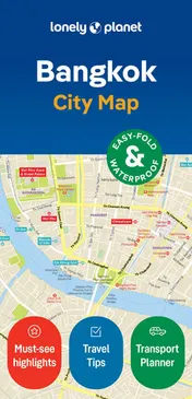 Omslag van Lonely Planet Bangkok City Map 2