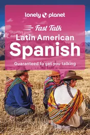 Omslag van Lonely Planet Fast Talk Latin American Spanish