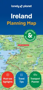Omslag van Lonely Planet Ireland Planning Map 2