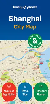 Omslag van Lonely Planet Shanghai City Map
