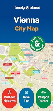 Omslag van Lonely Planet Vienna City Map 2 2nd Ed