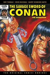 Omslag van The Savage Sword Of Conan: The Original Comics Omnibus Vol.9