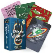 Omslag van Raise Your Vibration Oracle A 48-card Deck and Guidebook