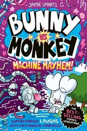 Omslag van Bunny Vs Monkey Machine Mayhem