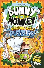 Omslag van Bunny Vs Monkey: the Whopping World of Puzzles