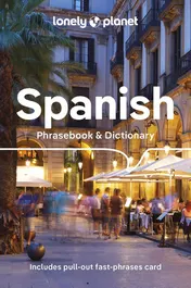 Omslag van Lonely Planet Spanish Phrasebook and Dictionary