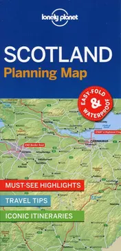 Omslag van Lonely Planet Planning Map Scotland