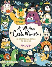 Omslag van A Million Little Monsters Spooktacular Cuties to Colour