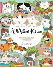 Omslag van A Million Kittens Adorable Felines to Colour