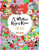 Omslag van A Million Hugs and Kisses Cuddly Cuties to Colour