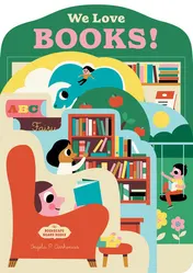 Omslag van Bookscape Board Books: We Love Books!
