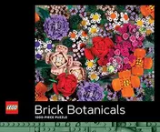 Omslag van Chronicle Books Lego Brick Botanicals 1,000-piece Puzzle