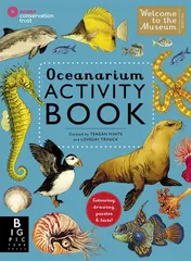 Omslag van Oceanarium Activity Book Colouring, Drawing, Puzzles & Facts!
