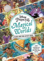 Omslag van Disney Princess: Magical Worlds Search and Find Activity Book