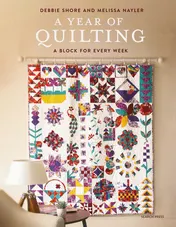 Omslag van A Year of Quilting A Block for Every Week