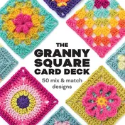 Omslag van Granny Square Card Deck 50 Mix and Match Designs